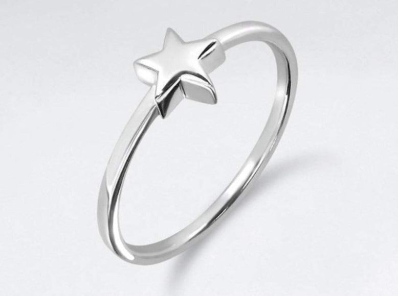 Sterling Silver Star Ring – tinysilver